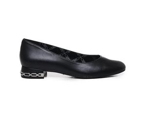 Michael Kors - Ballerine in Pelle Nera con Tacco Basso - - Shoes - Donna - Nero - 37 EU