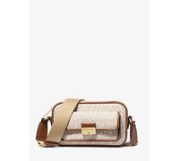 Michael Kors Beige Leather Crossbody Bag