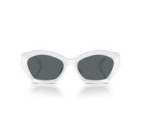 Michael Kors Bel Air Mk 2209u Occhiali Da Sole Donna Bianco Squadrato Grigio 54mm