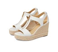 Michael Kors Berkley Mid Espadrillas Zeppa Sandalo Donna, Bianco Ottico 1, 40 EU