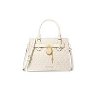 Michael Kors Borsa a mano da donna Hamilton piccola borsa, Crema Chiara, Cartella