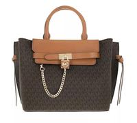 Michael Kors borsa a mano Hamilton Legacy Large Logo Belted, Brown/Acorn