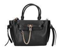 Michael Kors borsa a mano Hamilton Legacy Small Leather Belted, Black
