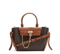 Michael Kors borsa a mano Hamilton Legacy Small Logo Belted, Brown/Acorn