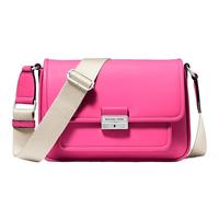 Michael Kors Borsa A Spalla Bradshaw MD PKT Messenger In Pelle Dragonfruit Nuova