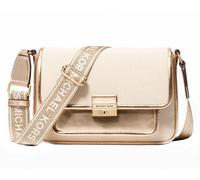 Michael Kors Borsa A Spalla Bradshaw MD PKT Messenger NaturPale Oro Nuovo