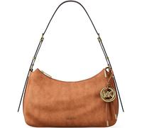 Michael Kors Borsa a spalla Nolita media in pelle martellata Marrone One Size