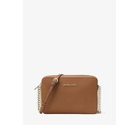 Michael Kors Jet Set Borsa a tracolla marrone, pelle, donna