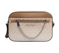 Michael Kors Jet Set East West - Borsa a tracolla grande con catena, Husk Ombre