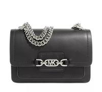 Michael Kors borsa a tracolla Heather Extra-Small Leather Crossbody, Black