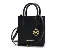 Michael Kors - Borsa a tracolla Mercer Extra-Small in pelle martellata - - Bags - Donna - Nero - ONE SIZE