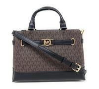 Michael Kors borsa da donna Reed piccola borsa con cintura, marrone e nero, Small