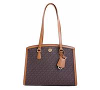 Michael Kors Borsa Donna Chantal Medium Tote Marrone Acorn Nuova
