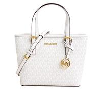 Michael Kors Borsa Donna Tracolla Jet Set Travel XS Tote Bianco Ottico Nuova