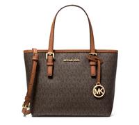 Michael Kors Donna Borsa Tracolla Jet Set Travel XS Totale Braun Nuovo