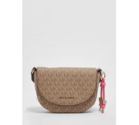 Michael Kors Borsa in cotone spalmato a grana con monogram MK stampato OS Corda