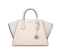 Michael Kors - Borsa in Pelle di Lusso con Logo Frontale - - Bags - Donna - Beige - ONE SIZE