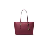 MICHAEL KORS Borsa in pelle - Shopper QUINN Large rosso scuro