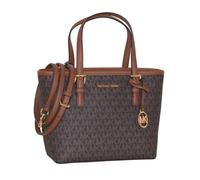 Michael Kors Donna Borsa Tracolla Jet Set Travel XS Totale Braun Nuovo