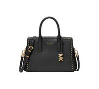 Michael Kors Borsa a mano Laila Satchel Piccola in pelle con borchie Nero