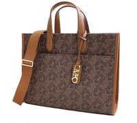 Michael Kors Gigi Borsa shopper marrone scuro, canvas, donna