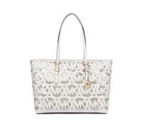 Michael Kors QUINN Borsa tote grande metallizzata con logo