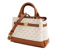 Michael Kors Reed Extra-Small Signature Logo Satchel Vanilla