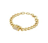 Michael Kors - Bracciale a catena da donna Premium Metallic Muse in ottone color oro, MKJ8061710