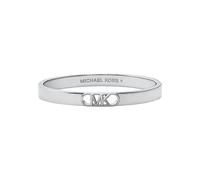 Michael Kors - Bracciale bangle da donna Premium MK Statement Link placcato platino Empire Link, MKJ828700040