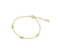 Michael Kors Bracciale da Donna Collezione Kors MK. Bracciale in Argento 925 di Colore Oro con Finitura Lucida. Misure: Lunghezza: 159+25mm, w: 6.25mm. La referenza è MKC1781710