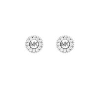Michael Kors Bracciale da donna in argento con pietre semi-preziose e chiusura scorrevole,Tempesta d'argento