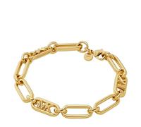 Michael Kors - Bracciale da donna Premium MK Statement Link placcato in oro 14K con catena Empire, MKJ828500710