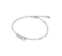 Michael Kors - Bracciale MKC1656CZ040 da donna Premium MK Statement Link in argento sterling con pavé a catena a maglie impero