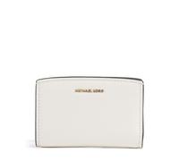 Michael Kors Bryant Portafoglio bianco, pelle granulata, donna