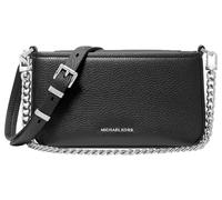 Michael Kors Bryant Small Convertible Crossbody Bag, Tracolla Donna, Raccordi Argento/Nero, Talla única