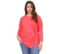 Michael Kors Camicetta Tunica Twist, Rosa, Taglia Plus 2X
