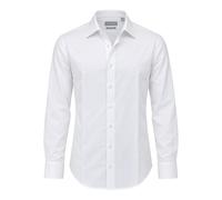 Michael Kors - Camicia Dobby Strutturata Moderna - - Shirts - Uomo - Bianco - L