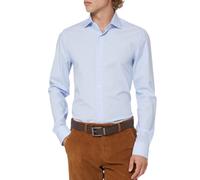 Michael Kors camicia manica lunga Parma slim fit celeste 45