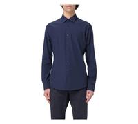 Michael Kors - Camicia Slim Elasticizzata Performance - - Shirts - Uomo - Blu - XL