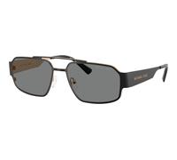Michael Kors Cape Town MK1182 100587, Nero, Metal, Uomini occhiali da sole 58