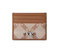 Michael Kors Card Holder In Brown Signature Logo Print Taglia: OS | Portafogli Outlet | Uomo | Marrone
