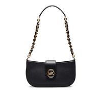MICHAEL KORS Carmen Extra-Small Stuffed Saffiano Leather Shoulder Bag, Borsa da Sera Donna, Nerone