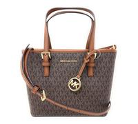 Michael Kors Donna Borsa Tracolla Jet Set Travel XS Totale Braun Nuovo