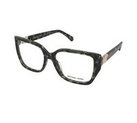 Michael Kors Donna MK4115U CASTELLO 3953 Montature da vista Acetato Verde Trasparente Squadrata Normale