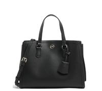 Michael Kors Chantal Borsa a mano nero, pelle granulata, donna