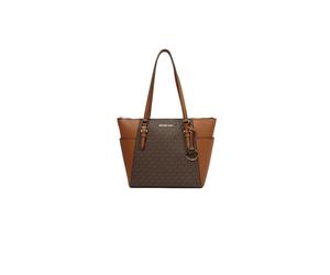 Michael Kors - Charlotte Large Top-Zip Tote - - Bags - Donna - Marrone - ONE SIZE