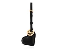 Michael Kors - Charm per Borsa in Pelle a Forma di Cuore Puffy - - Bags - Donna - Nero - ONE SIZE