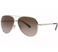 Michael Kors Donna 60mm Luce Occhiali da Sole Oro MK1101B-101413-60