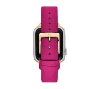 Michael Kors Cinturino da donna Apple Watch® 38 mm, 40 mm, 41 mm, 42 mm, 44 mm, 45 mm, 49 mm, in pelle, fucsia, MKS8060E, rosa., 38/40/41MM:42/44/45/49MM-20MM, Casual