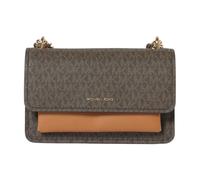 Michael Kors - Claire Large Signature Logo Shoulder Bag - - Bags - Donna - Marrone - ONE SIZE